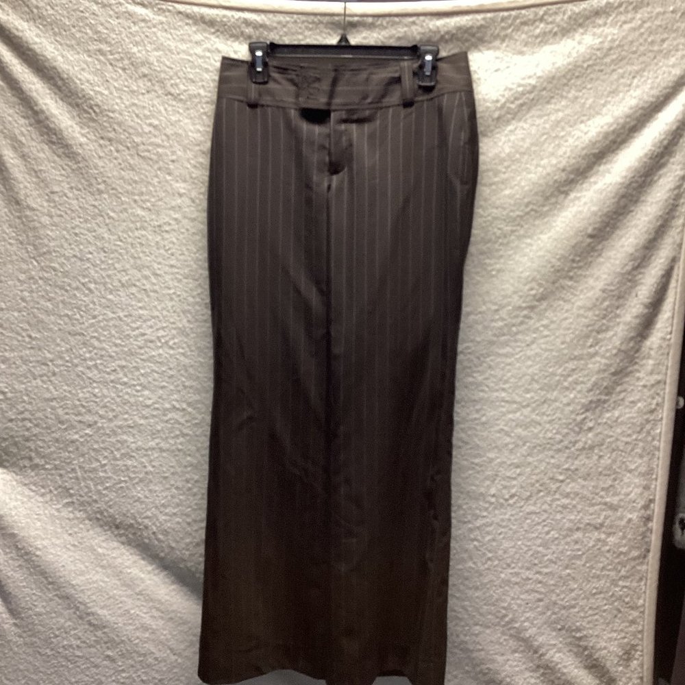 Banana Republic size 6 Jackson Fit style pin stripe brown pants